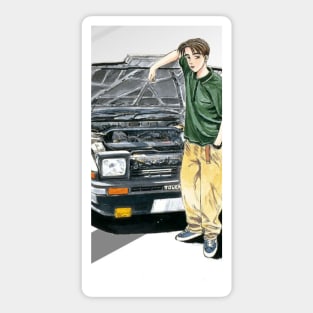 initial d { takumi fujiwara } Sticker